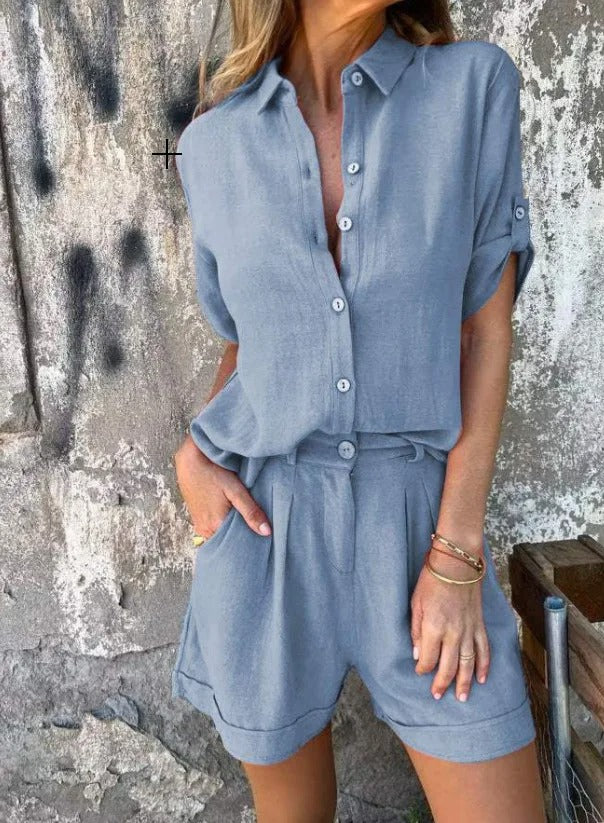 Clara™ | Completo Elegante in Lino