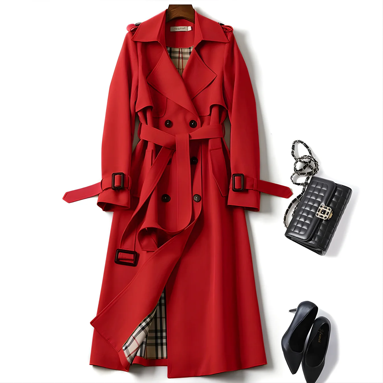 Karina™ | Trench elegante – Raffinatezza senza tempo per ogni occasione