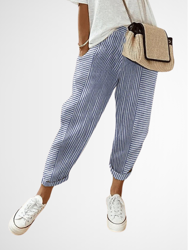 Lavinia™ | SOPHIA - Pantalone a Righe Elegante e Casual