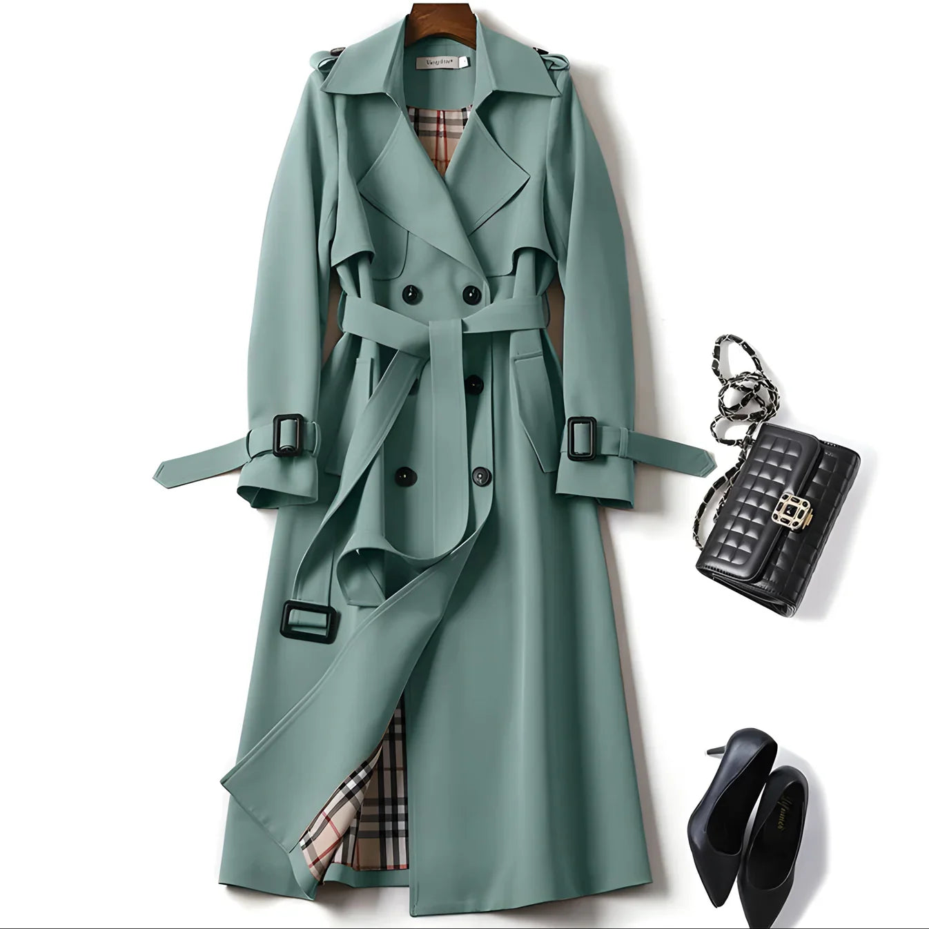 Karina™ | Trench elegante – Raffinatezza senza tempo per ogni occasione