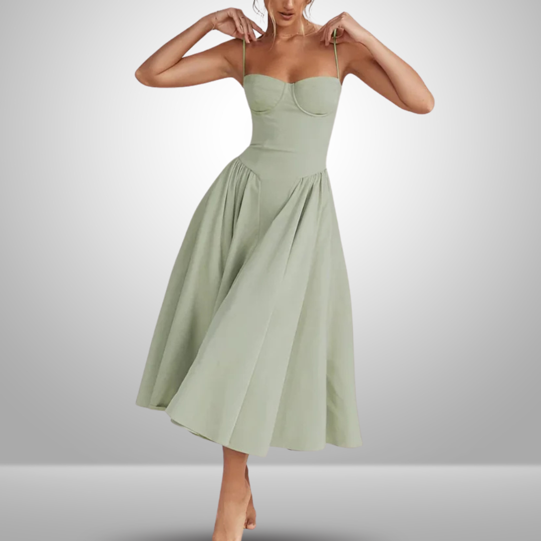 Marena™ | Abito Elegante con Corsetto – Raffinata Femminilità per Ogni Occasione
