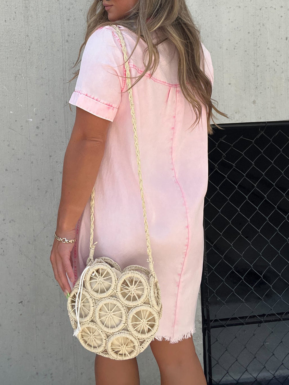 Lavinia™ | Abito camicia Tencel Happy Ends Rosa