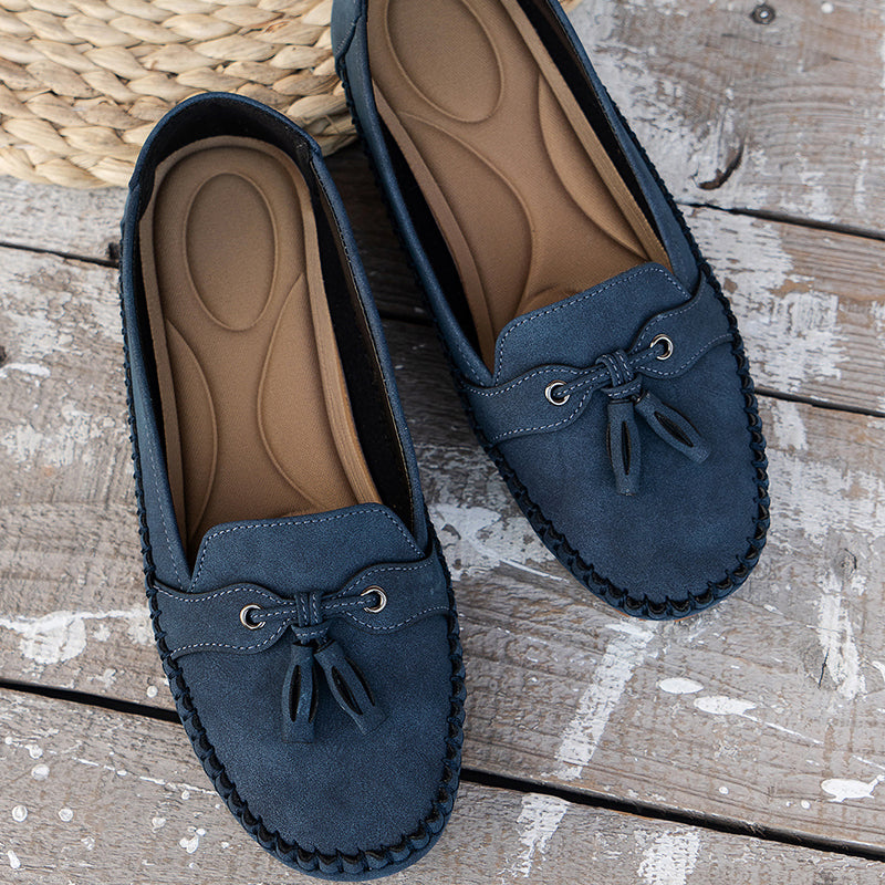 Ines™ | Mocassini Ortopedici Vintage – Stile e Comfort in Perfetta Armonia