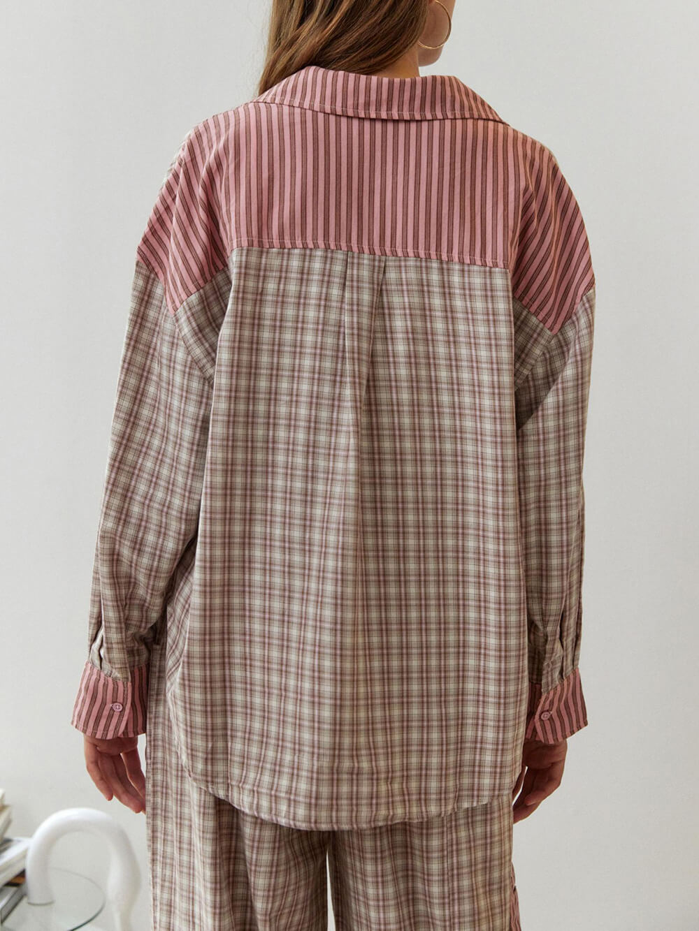 Lavinia™ | Completo da pigiama rosa ampio