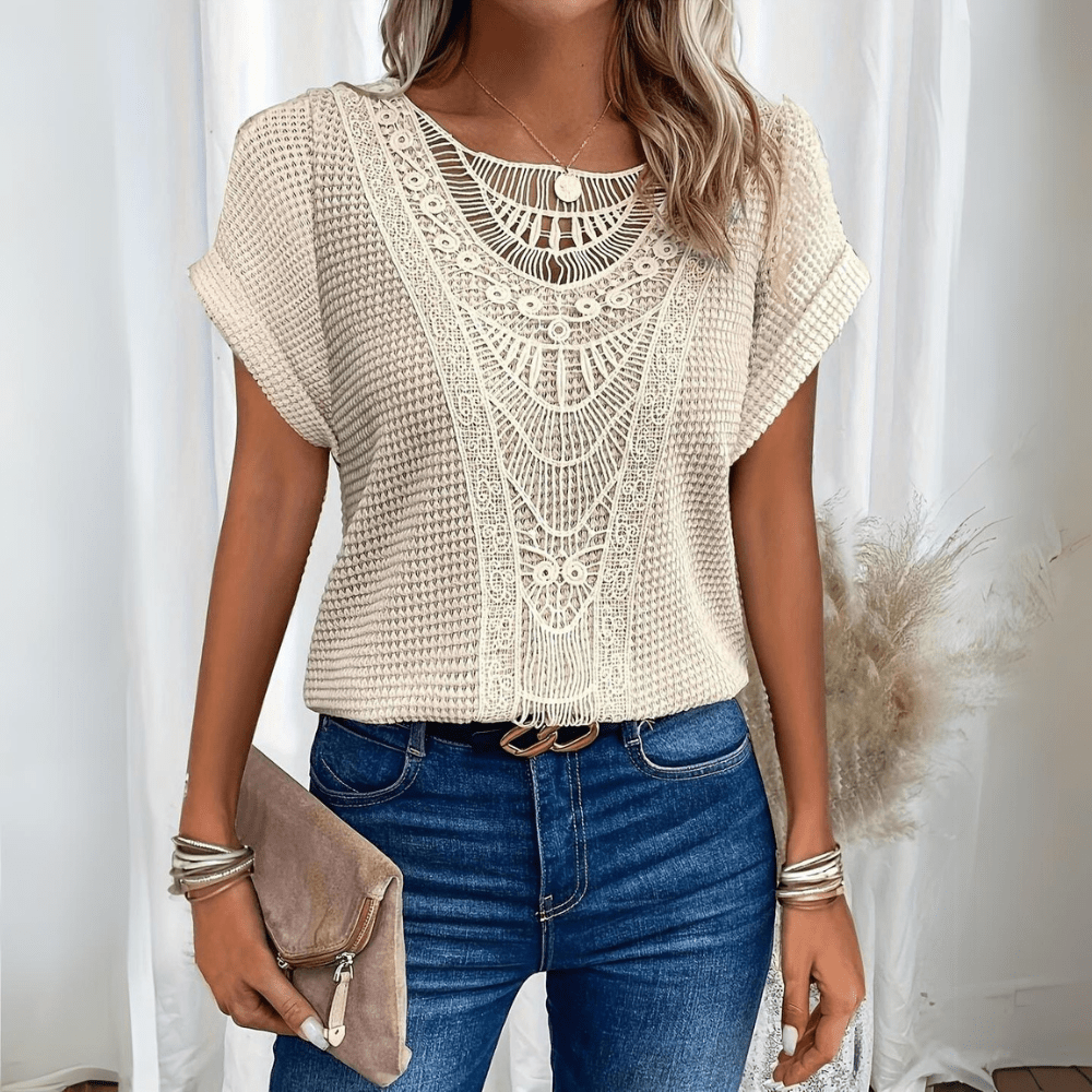 Veronica™ | Blusa Elegante in Stile Ibiza