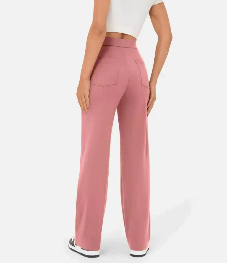 Lavinia™ | Pantaloni casual elastici a vita alta