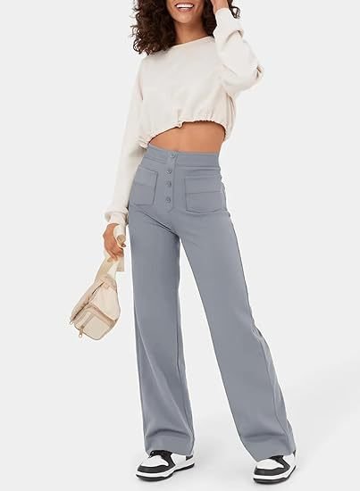 Lavinia™ | Pantaloni casual elastici a vita alta