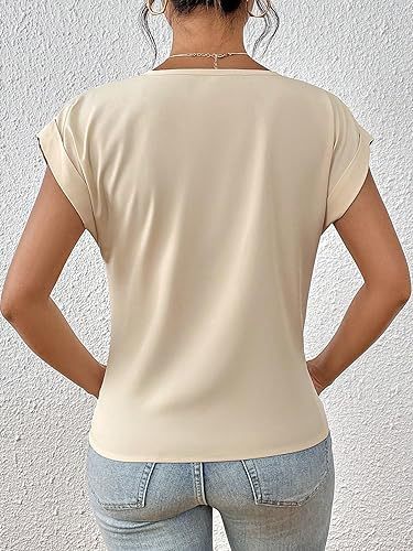 Elena™ | T-shirt casual con scollo a cuore [1 acquistato, 1 in omaggio]