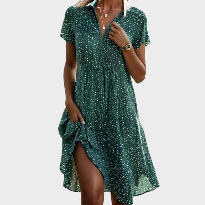 Giada™ | Abito Midi a Pois